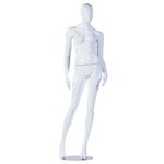 Mannequin female APART white glossy - 0