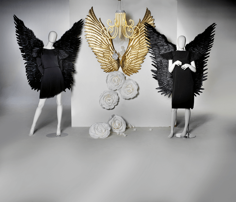 Schaufensterpuppe weiblich APART weiß glossy, Arme Hinten - 3 Schaufensterpuppe weiblich APART weiß glossy, Arme Hinten - 3