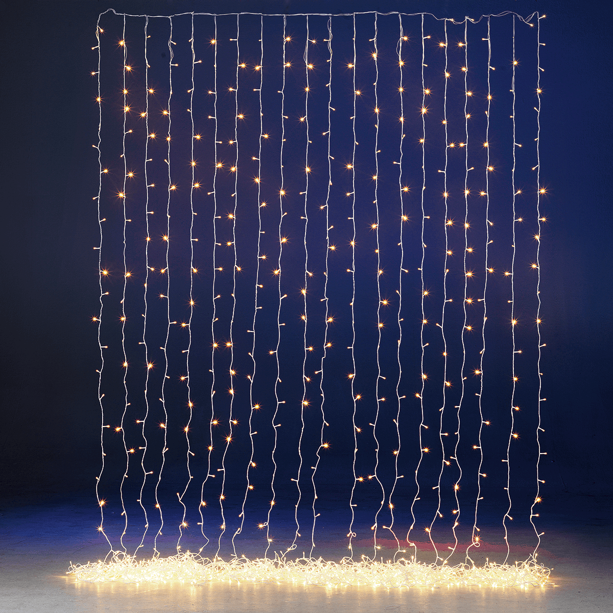 Rideau lumineux à LED 24 V pour l'ext., 1500 LED, 720 x 200 cm - 1 Rideau lumineux à LED 24 V pour l'ext., 1500 LED, 720 x 200 cm - 1