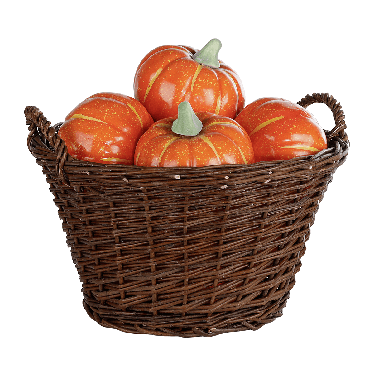 Deko-Kürbis 15 cm Ø - 3 Deko-Kürbis 15 cm Ø - 3