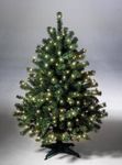 LED wire light chain for Christmas trees, 4 strings of 4 m each - 3