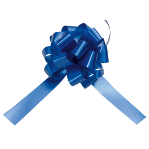 Drawstring ribbon, Ø 10 cm, blue
