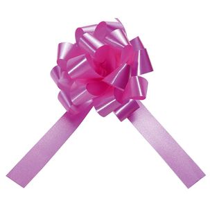 Drawstring ribbon, Ø 10 cm, pink