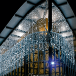 LED Lichtvorhang blinkend für außen, 240 cm - 2