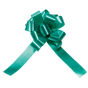 Pull bow, Ø 10 cm, green
