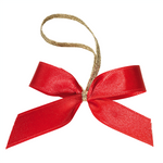 Ready-to-use ribbons red/gold 20 cm, 100 pcs - 0