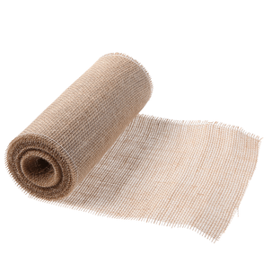 Hessian table runner natural, width 30 cm, 10 m