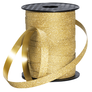 Poly ribbon 10 mm 100 m gold