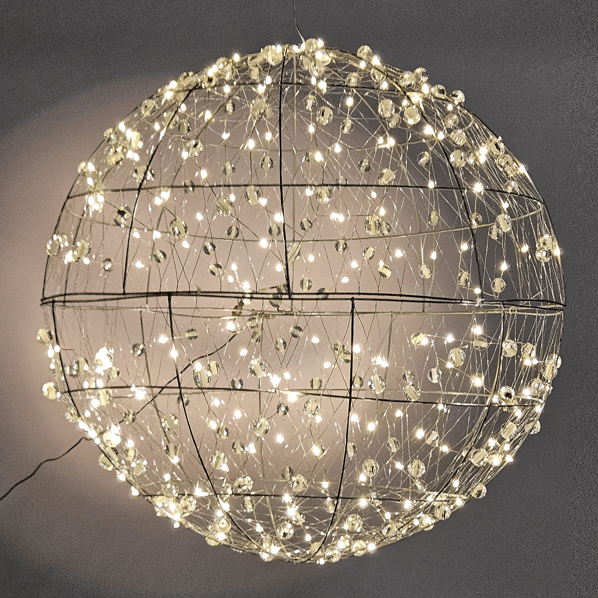 LED-Draht-Leuchtkugel 60 cm Ø - 6 LED-Draht-Leuchtkugel 60 cm Ø - 6