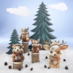 Troncos de madera decorativos, conjunto de 3 pz. - 2