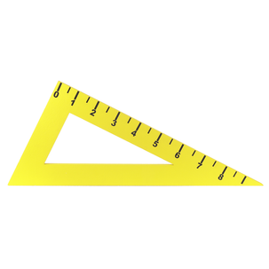 Escuadra decorativa, longitud 120 cm