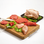 Poulet cru alimentaire factice 23 cm - 3