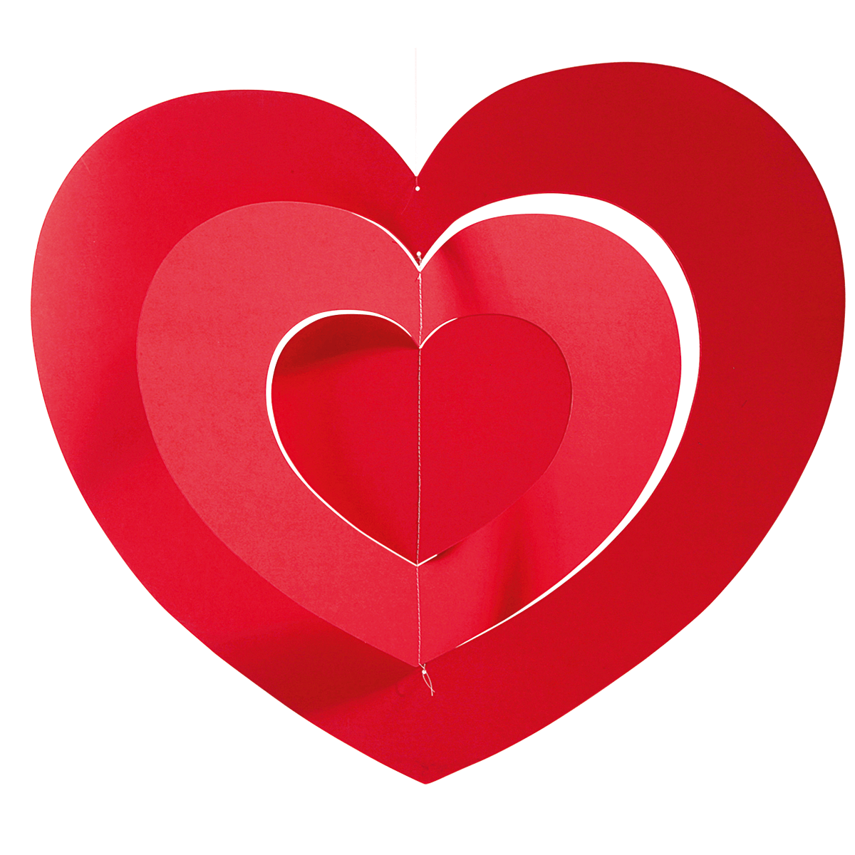 XXL Hearts hanger Ø 85 cm, flame retardant - 2 XXL Hearts hanger Ø 85 cm, flame retardant - 2