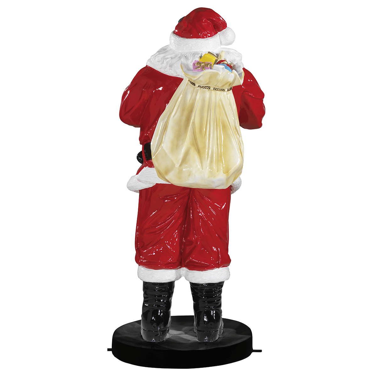 Papá Noel de fibra de vidrio 180 cm - 4 Papá Noel de fibra de vidrio 180 cm - 4