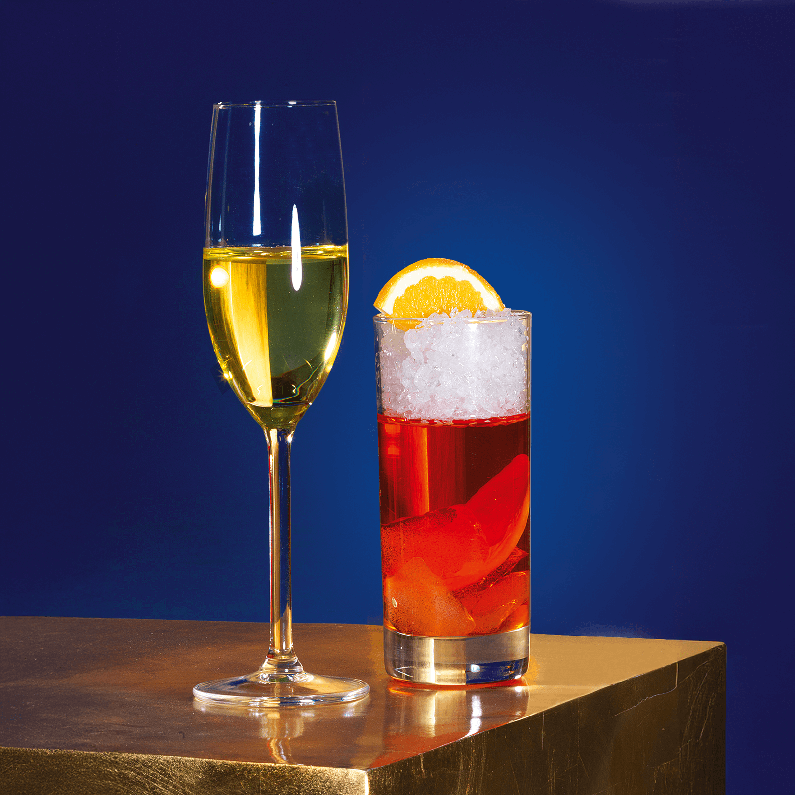 Sektglas Lebensmittel-Attrappe 24 cm - 8 Sektglas Lebensmittel-Attrappe 24 cm - 8