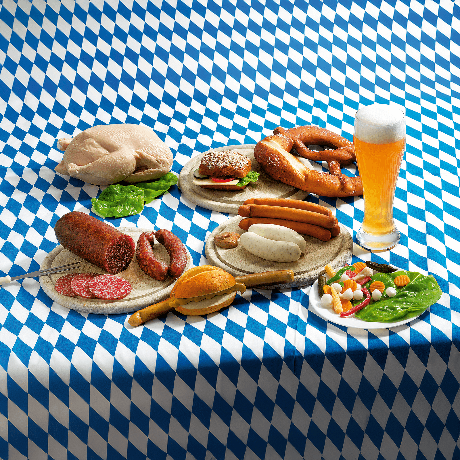 White beer food dummy 0.5 l - 5