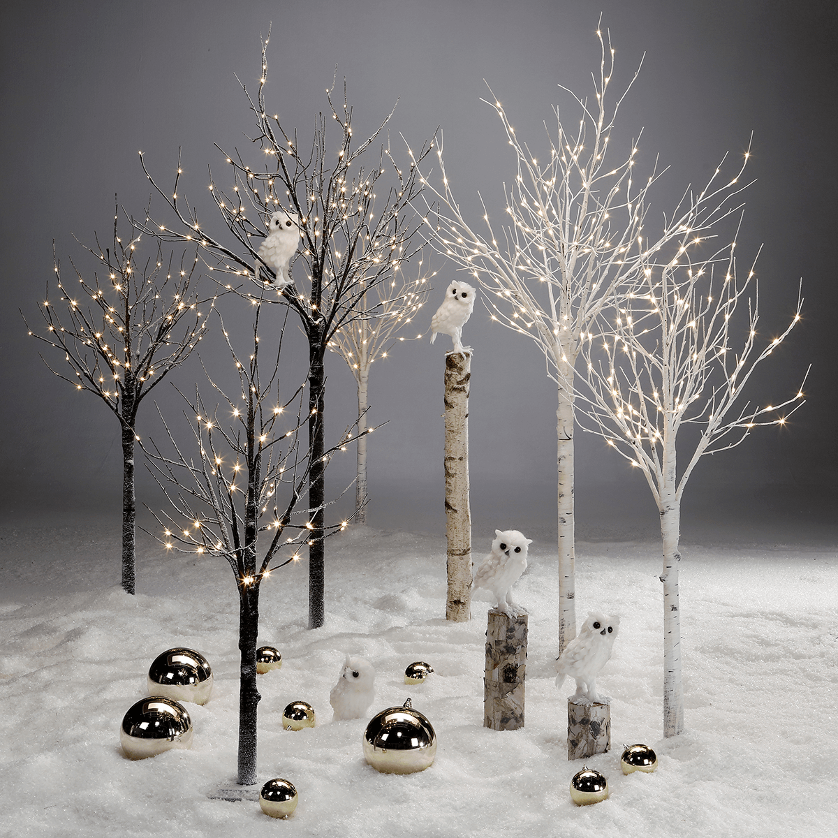 Birch trunk 100 cm approx. 6-10 cm Ø - 7 Birch trunk 100 cm approx. 6-10 cm Ø - 7