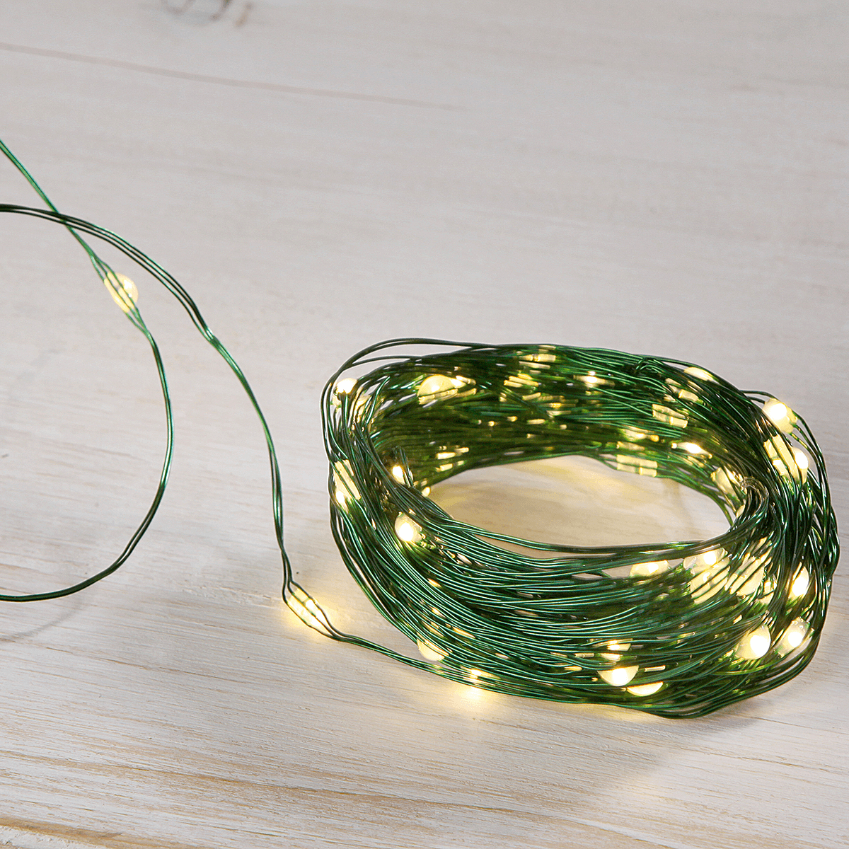 LED wire rope light for indoor use, 100 LED, 10 m - 1 LED wire rope light for indoor use, 100 LED, 10 m - 1