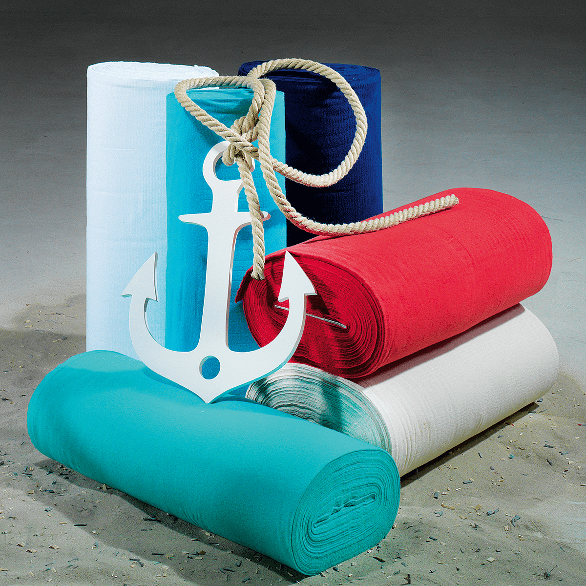 Moletón, anchura 130 cm, blanco - 6 Moletón, anchura 130 cm, blanco - 6