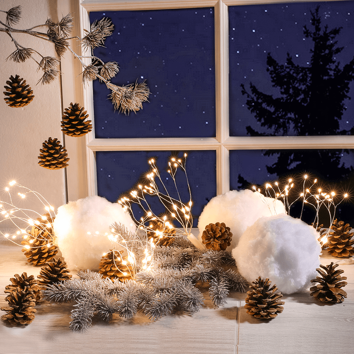 Scatter articles Pine cones, approx. 50 pieces - 7 Scatter articles Pine cones, approx. 50 pieces - 7