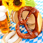 Oktoberfest pretzel food replica 27 cm - 5