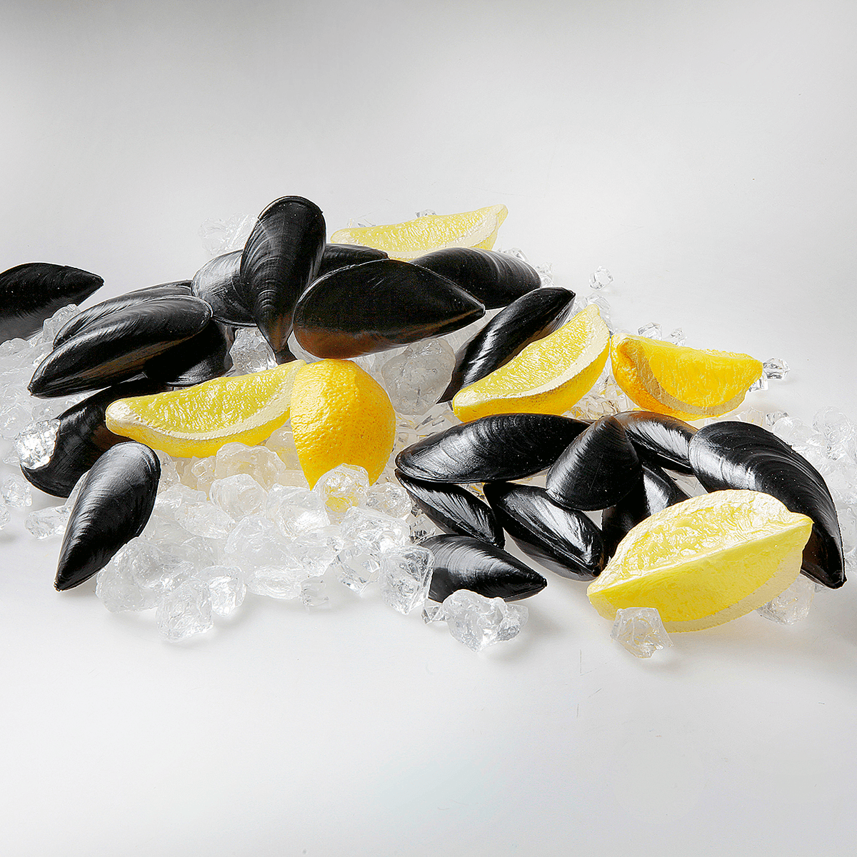 Lemon wedges food replica, 6 pcs - 5 Lemon wedges food replica, 6 pcs - 5