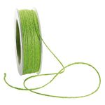 Cordon de jute, 50 m, vert clair - 0