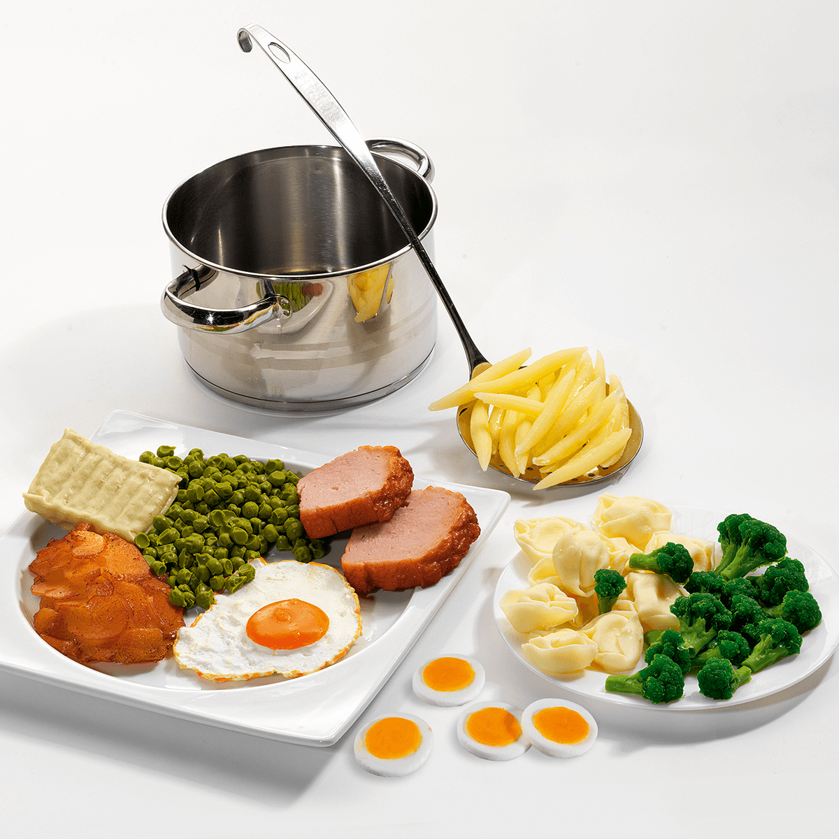 Broccoli blanched food replica, 100 g - 3 Broccoli blanched food replica, 100 g - 3