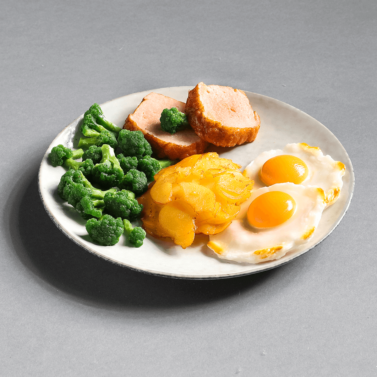 Broccoli blanched food replica, 100 g - 4 Broccoli blanched food replica, 100 g - 4