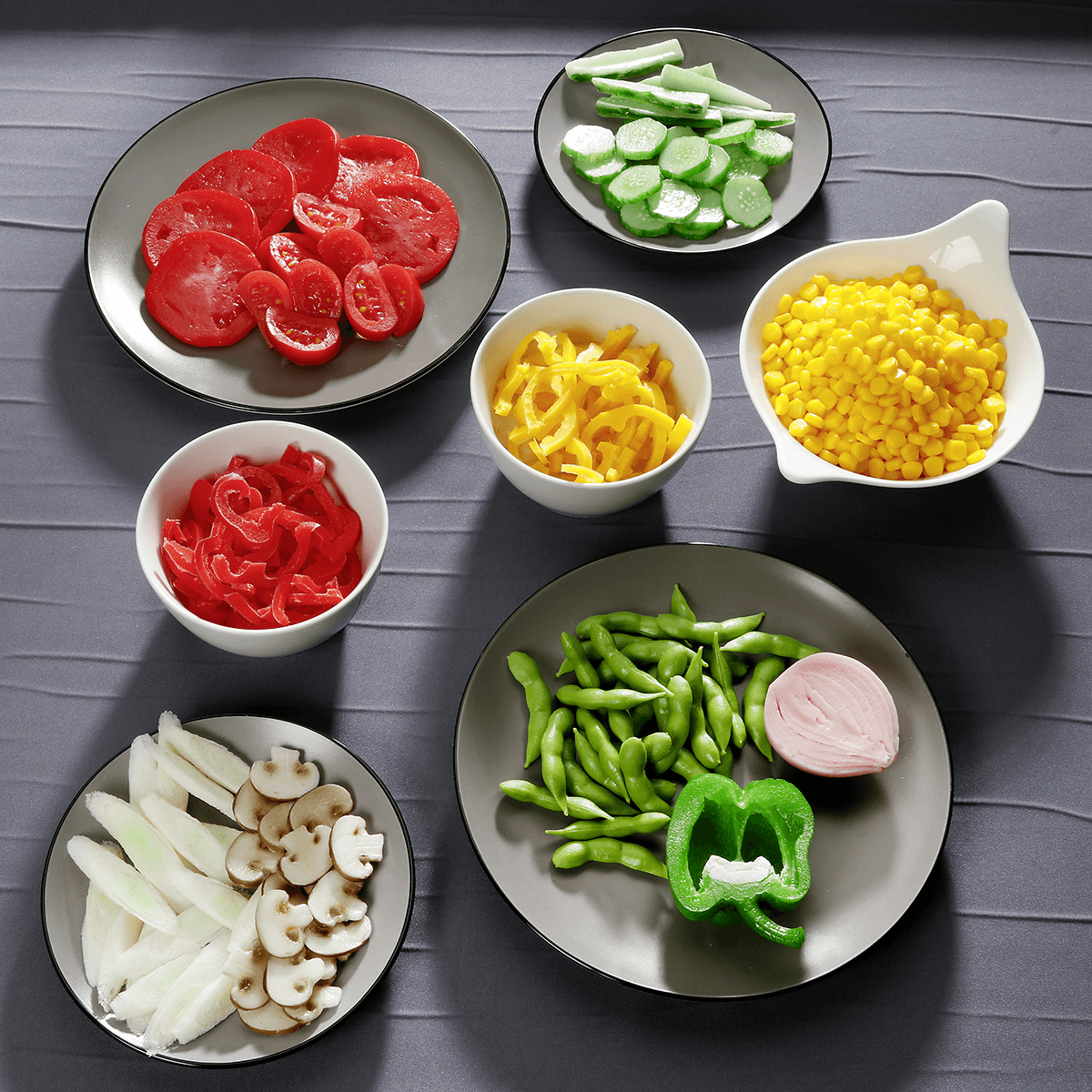 Imitación de tiras de pimiento rojo, 100 g - 5