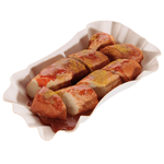 Curry sausage white cut food replica 14 cm - 0