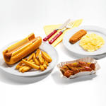 French fries food replica 100 g - 3