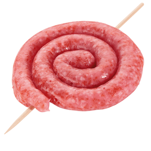 Sausage spiral raw food replica 9 cm Ø