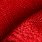 Hessian fabric red, width 160 cm - 0