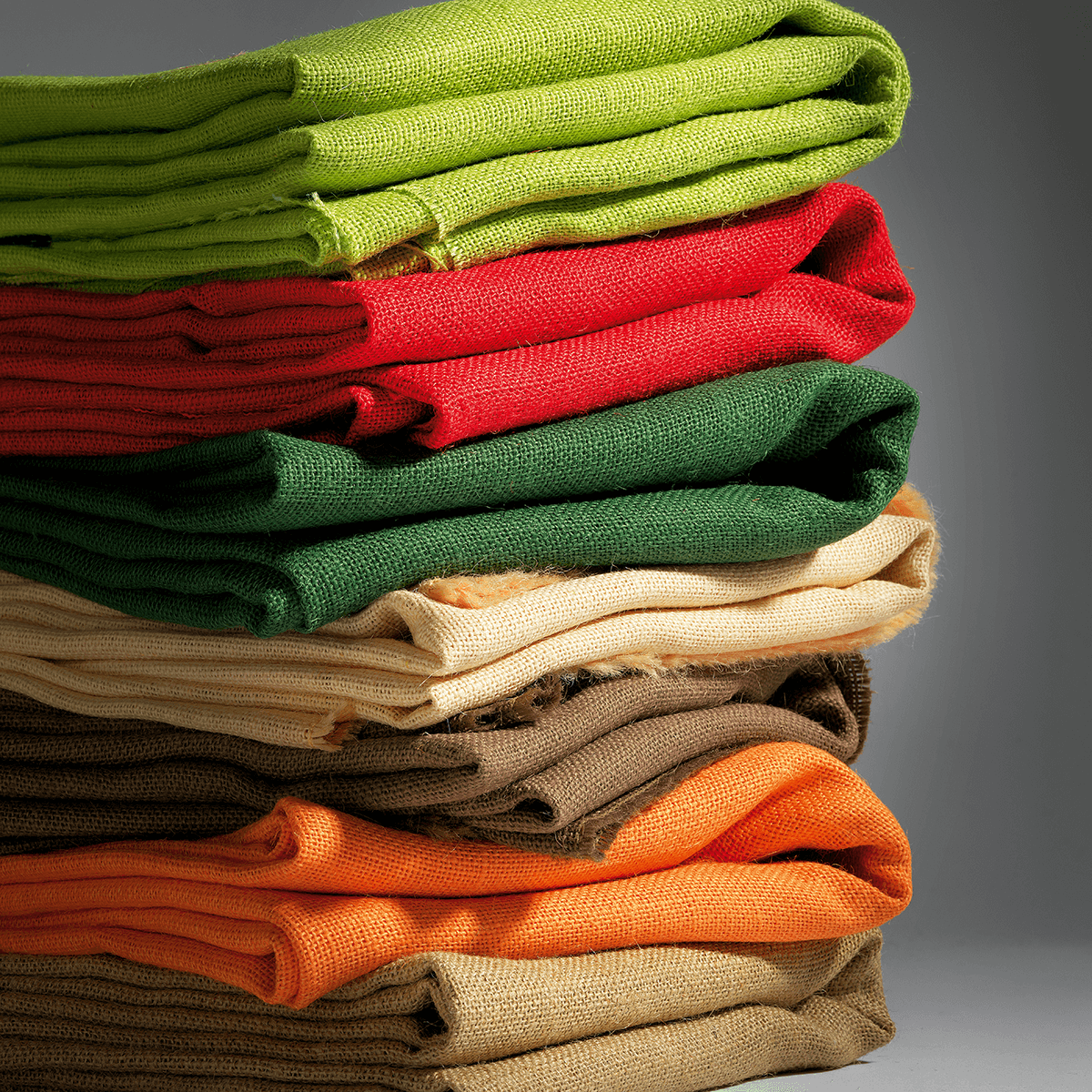 Tela de arpillera verde, anchura: 160 cm - 2 Tela de arpillera verde, anchura: 160 cm - 2