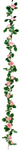 Guirlande de roses artificielles 180 cm, roses - 3
