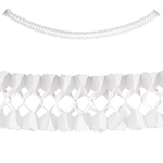 Garland white length 4 m - 0