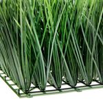 Panel de hierba Deluxe artificial, 25 x 25 cm - 2