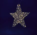 LED light star, silver Ø 58 cm - 2