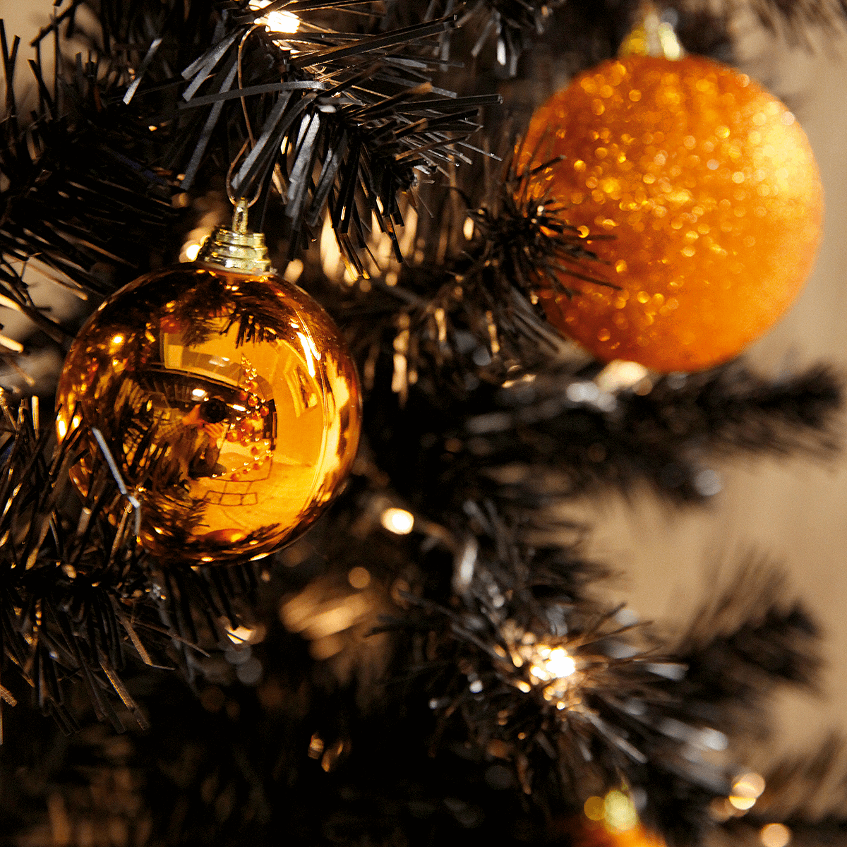 Chaîne lumineuse à fil à LED sur pile pour l’int., 50 LED, 5 m - 2