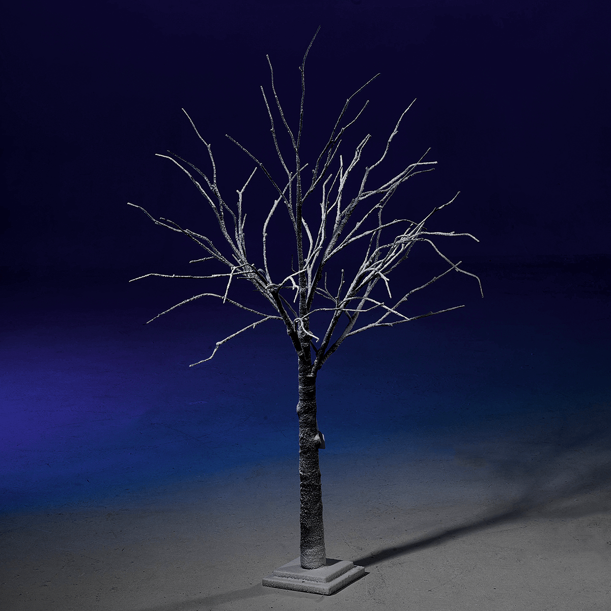 Arbre déco enneigé 125 cm - 3