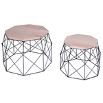 Side table "Hexagon" double set - 0