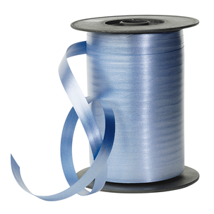 Ringelband Pastell, 10 mm, 150 m, steinblau