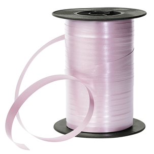 Ringelband Pastell, 10 mm, 150 m, rosé