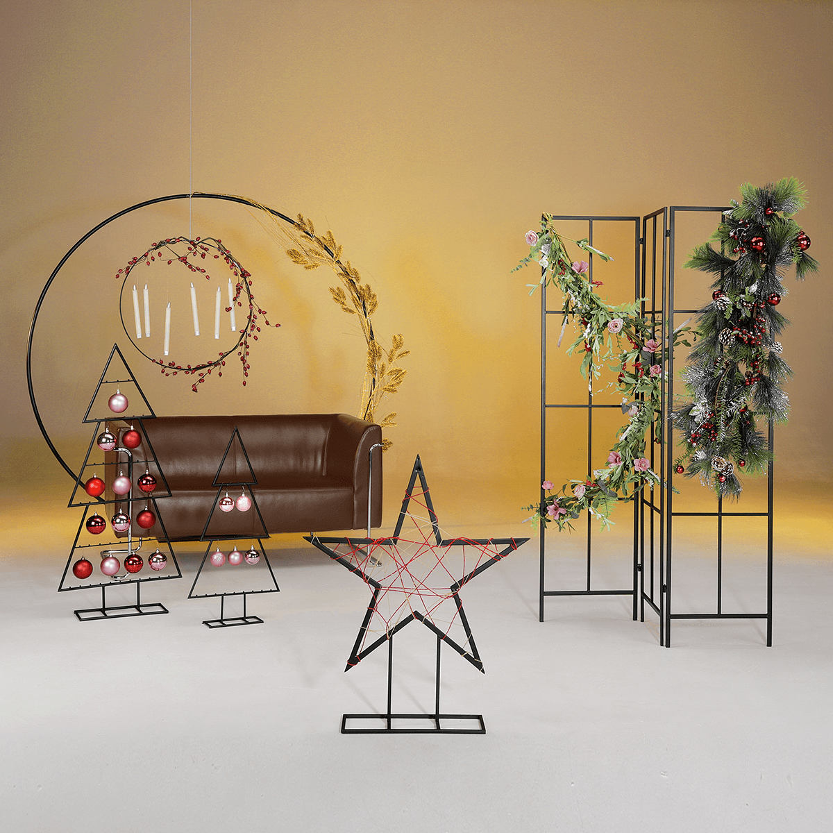 Metal star height 80 cm - 3 Metal star height 80 cm - 3