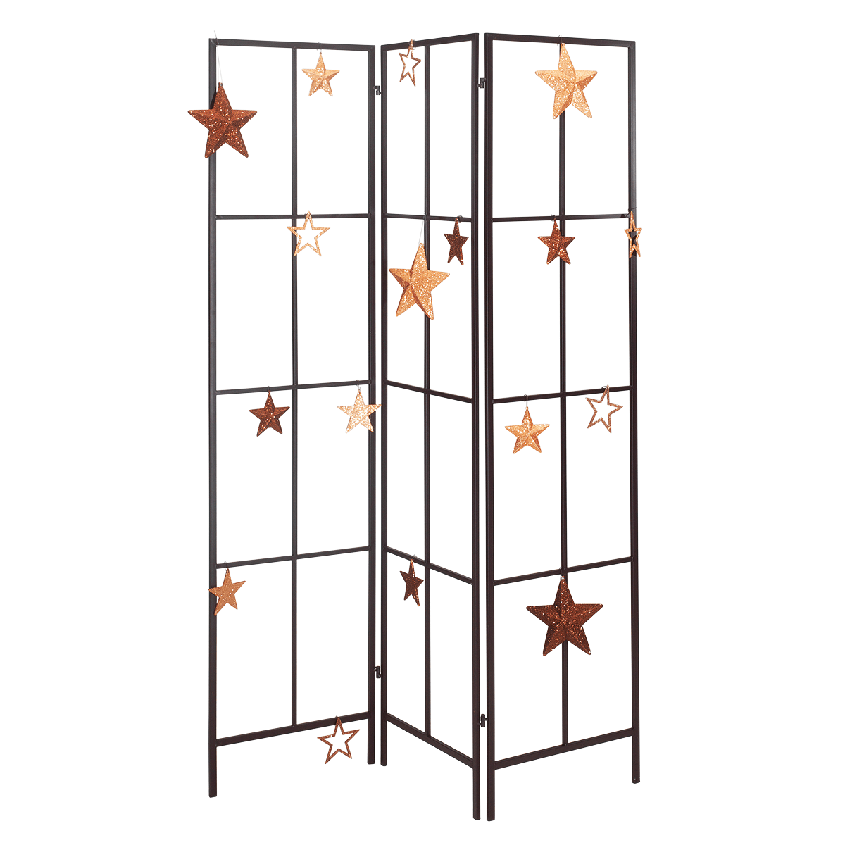 Biombo de metal altura 160 cm - 3 Biombo de metal altura 160 cm - 3