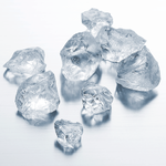Decorative crushed ice made of glass, 1 kg - 0