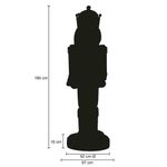 Casse-noisettes roi 185 cm - 1