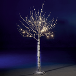 LED birch, 160 cm - 0