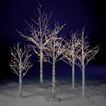 LED birch, 210 cm - 1